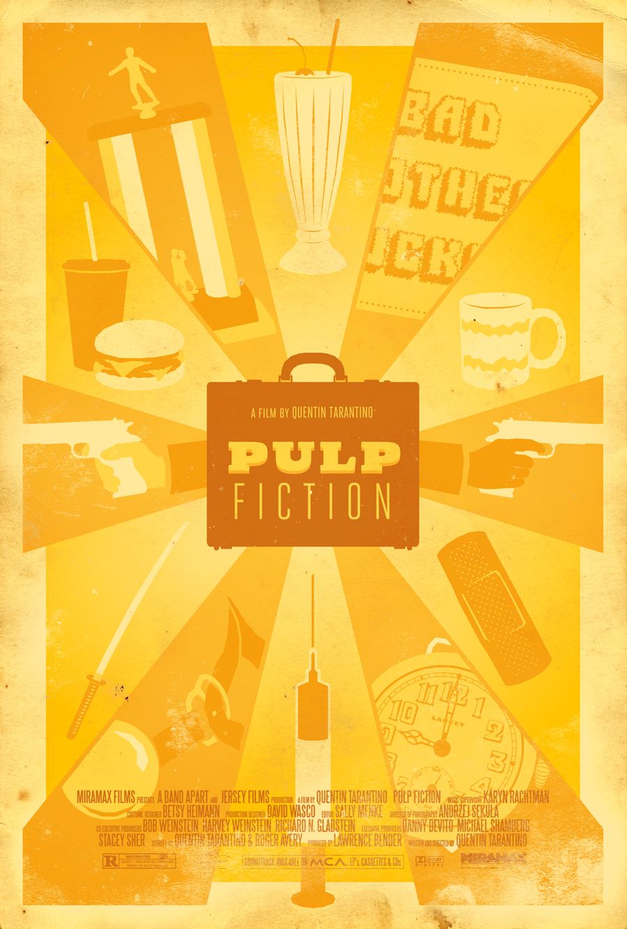 یادداشتی به بهانه فیلم pulp fiction 1994